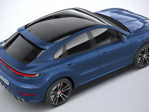 Porsche Cayenne S Coupe 2024 3D Model