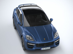 Porsche Cayenne S Coupe 2024 3Dモデル