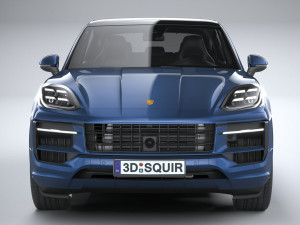 Porsche Cayenne S Coupe 2024 3Dモデル