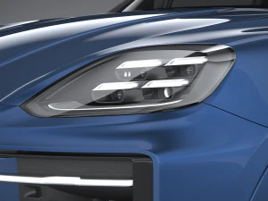 Porsche Cayenne S Coupe 2024 3D Model