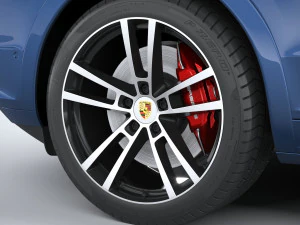 Porsche Cayenne S Coupe 2024 3D Model