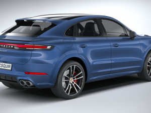 Porsche Cayenne S Coupe 2024 3Dモデル