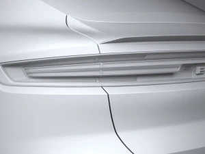 Porsche Cayenne S Coupe 2024 3D Model