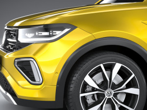Volkswagen T-Cross R-Line 2024 Model 3D