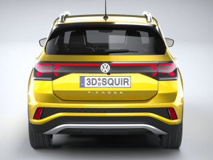 Volkswagen T-Cross R-Line 2024 Model 3D