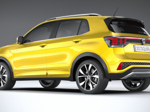Volkswagen T-Cross R-Line 2024 Model 3D