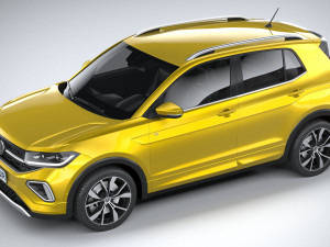 Volkswagen T-Cross R-Line 2024 Model 3D