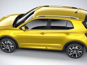 Volkswagen T-Cross R-Line 2024 Model 3D