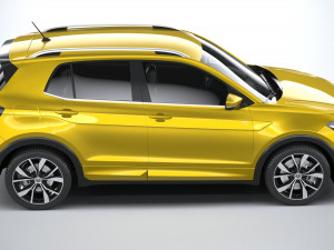 Volkswagen T-Cross R-Line 2024 Model 3D