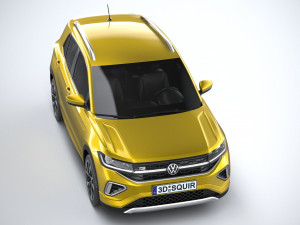 Volkswagen T-Cross R-Line 2024 Model 3D