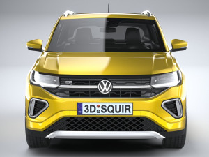 Volkswagen T-Cross R-Line 2024 Model 3D