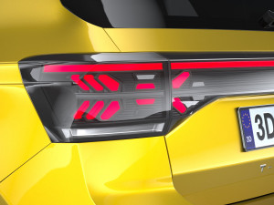 Volkswagen T-Cross R-Line 2024 Model 3D