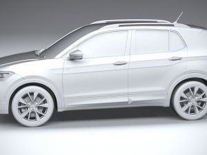 Volkswagen T-Cross R-Line 2024 Model 3D