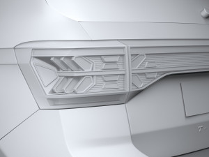 Volkswagen T-Cross R-Line 2024 Model 3D