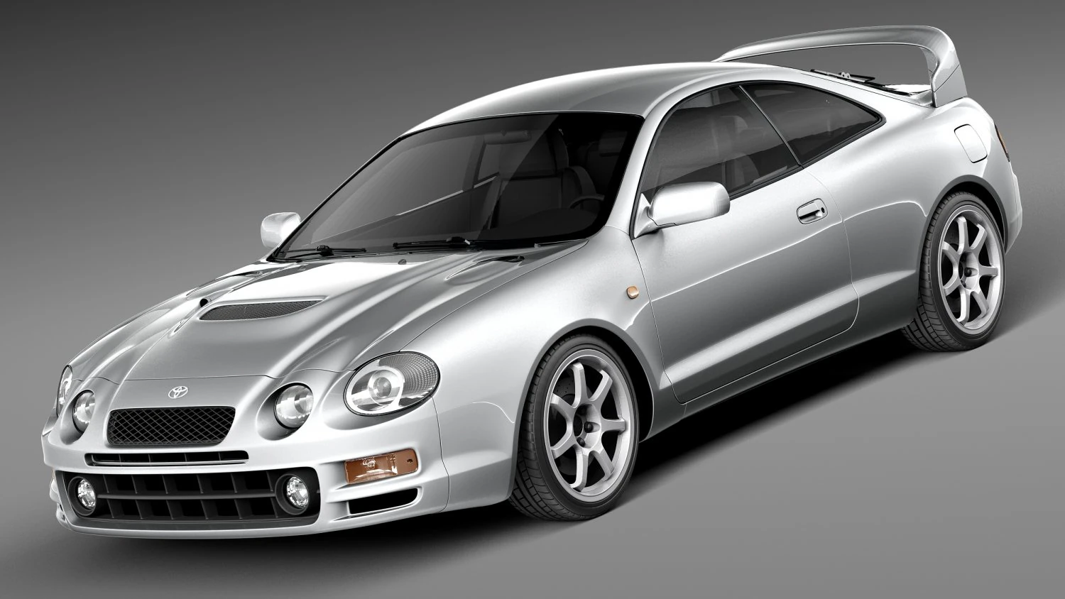 Toyota Celica GT-Four 1993-1999 3D Model .c4d .max .obj .3ds .fbx .stl .blend