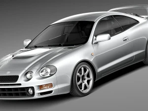 टोयोटा सेलिका जीटी-फोर 1993-1999 3D मॉडल