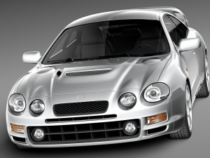 Toyota Celica GT-Four 1993-1999 Modello 3D