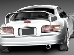 Toyota Celica GT-Four 1993-1999 Modello 3D