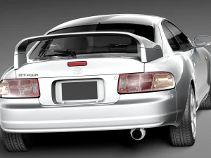 Toyota Celica GT-Four 1993-1999 3D Model