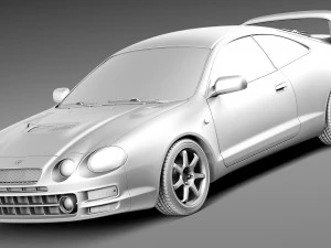 Toyota Celica GT-Four 1993-1999 3D Model