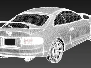 Toyota Celica GT-Four 1993-1999 3D Model