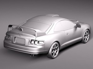 Toyota Celica GT-Four Castrol Rally 3D Model