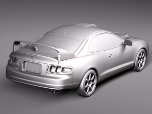 Toyota Celica GT-Four Castrol Rally 3D Model