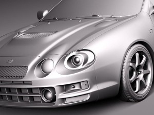 Toyota Celica GT-Four Castrol Rally 3D Model