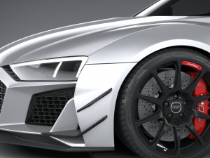 Audi R8 Coupe V10 GT RWD 2023 Modelo 3D