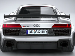 Audi R8 Coupe V10 GT RWD 2023 3D Model
