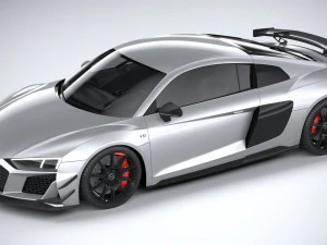 Audi R8 Coupe V10 GT RWD 2023 3D Model