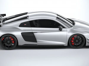 Audi R8 Coupe V10 GT RWD 2023 3D Model