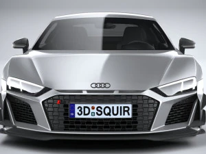 Audi R8 Coupe V10 GT RWD 2023 3D Model
