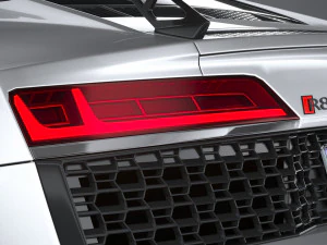 Audi R8 Coupe V10 GT RWD 2023 3D Model