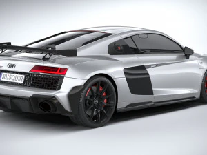Audi R8 Coupe V10 GT RWD 2023 3D Model
