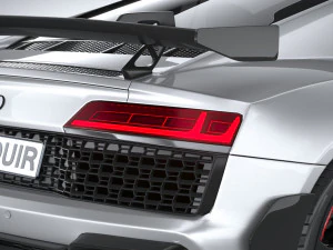 Audi R8 Coupe V10 GT RWD 2023 3D Model
