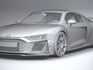 Audi R8 Coupe V10 GT RWD 2023 3D Model