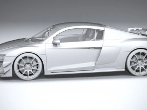 Audi R8 Coupe V10 GT RWD 2023 3D Model