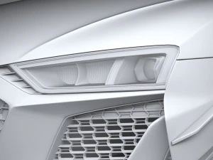 Audi R8 Coupe V10 GT RWD 2023 3D Model