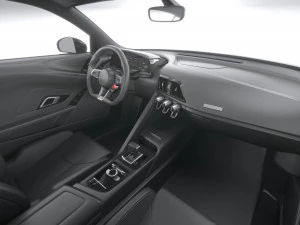 Audi R8 Coupe V10 GT RWD 2023 3D Model