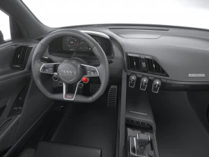 Audi R8 Coupe V10 GT RWD 2023 3D Model