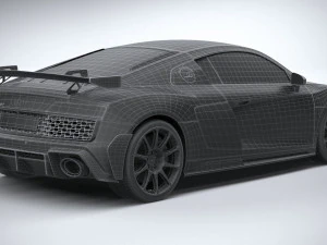Audi R8 Coupe V10 GT RWD 2023 3D Model
