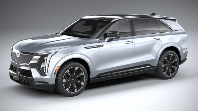 Cadillac Escalade IQ 2025 3D Model .c4d .max .obj .3ds .fbx .stl .blend