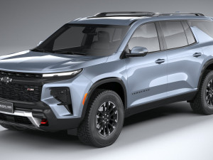Chevrolet Traverse Z71 2024 Modelo 3D