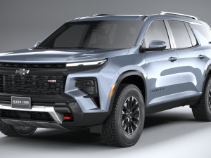 Chevrolet Traverse Z71 2024 Modelo 3D