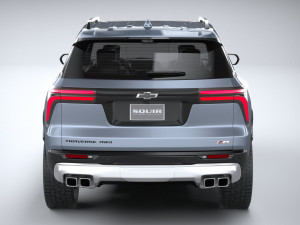 Chevrolet Traverse Z71 2024 Modelo 3D