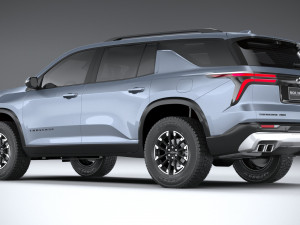 Chevrolet Traverse Z71 2024 Modelo 3D