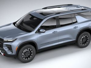 Chevrolet Traverse Z71 2024 Modelo 3D