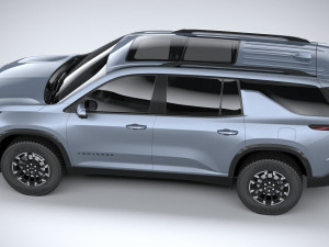 Chevrolet Traverse Z71 2024 Modelo 3D