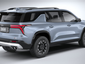 Chevrolet Traverse Z71 2024 Modelo 3D